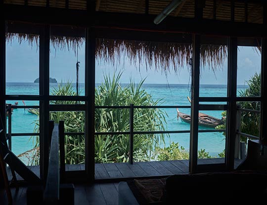 beachfront big breezy bungalow with views of the Andaman sea