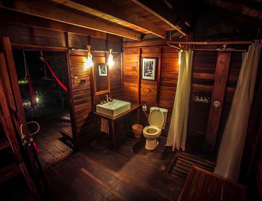 Castaway Resort Koh Lipe, big breezy bungalows bathroom